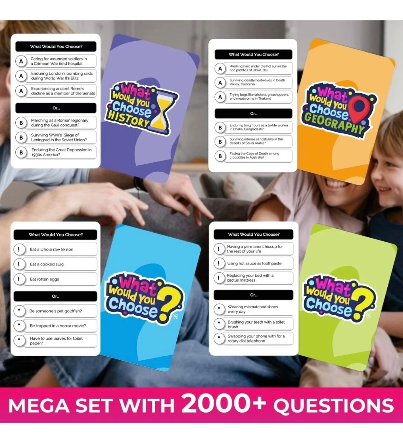 AA Quokka Setx4 Card Game (What Would You Choose?) Age 5+ NEW