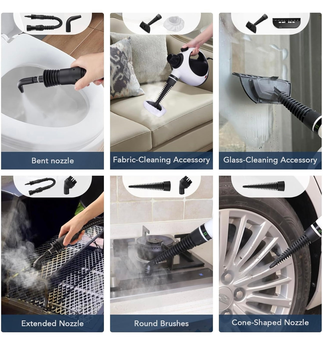 AA Handheld Steam Cleaner Portable Koitat New