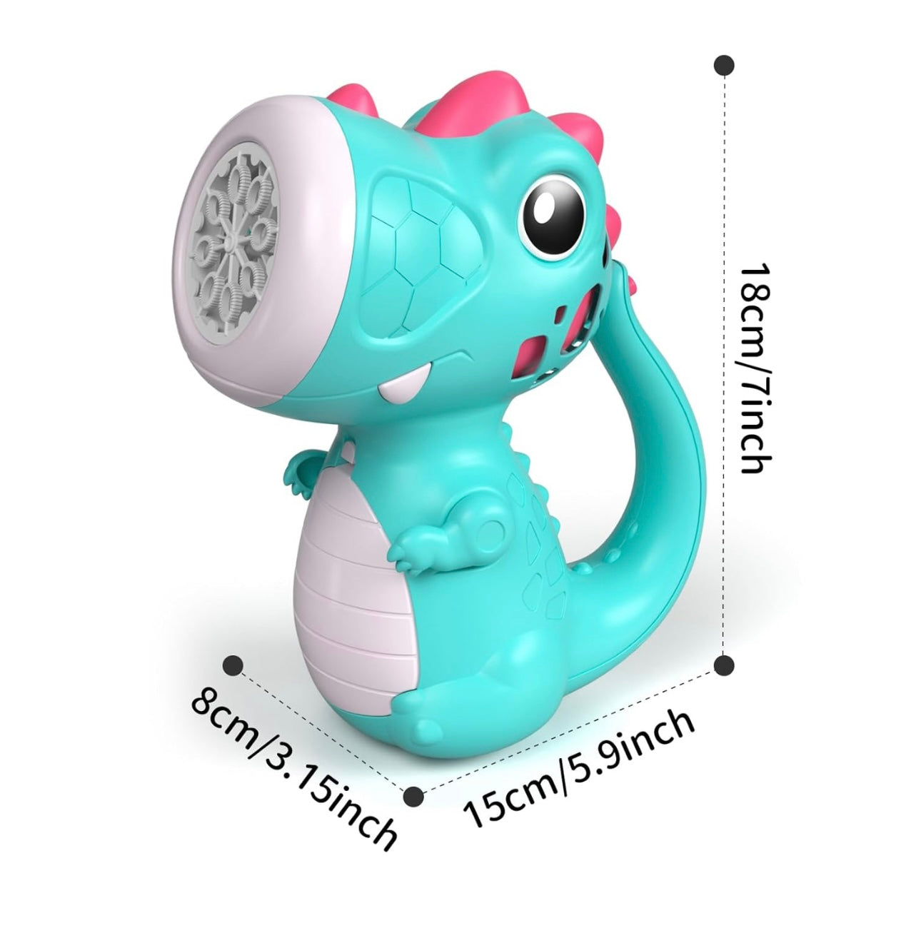AA Bubble Gun Dinosaur Age 3+ NEW