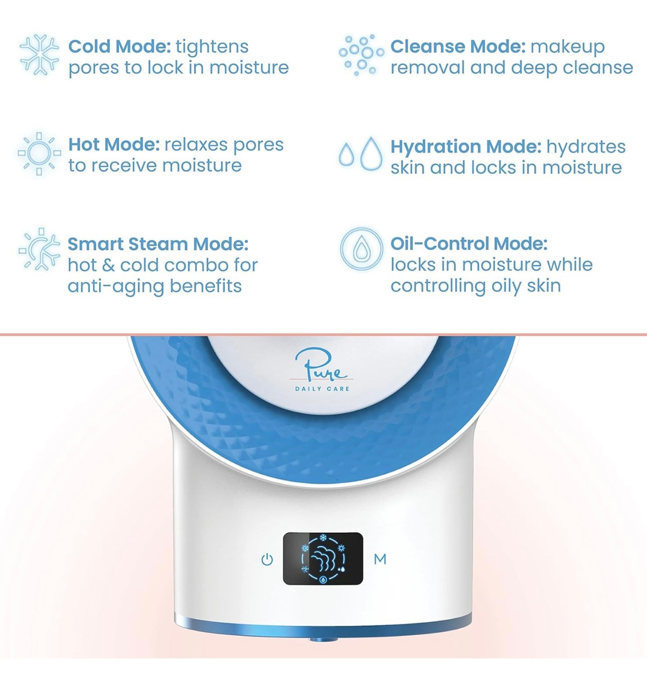 AA Clinical Facial NanoSteamer Pure Daily Care NEW