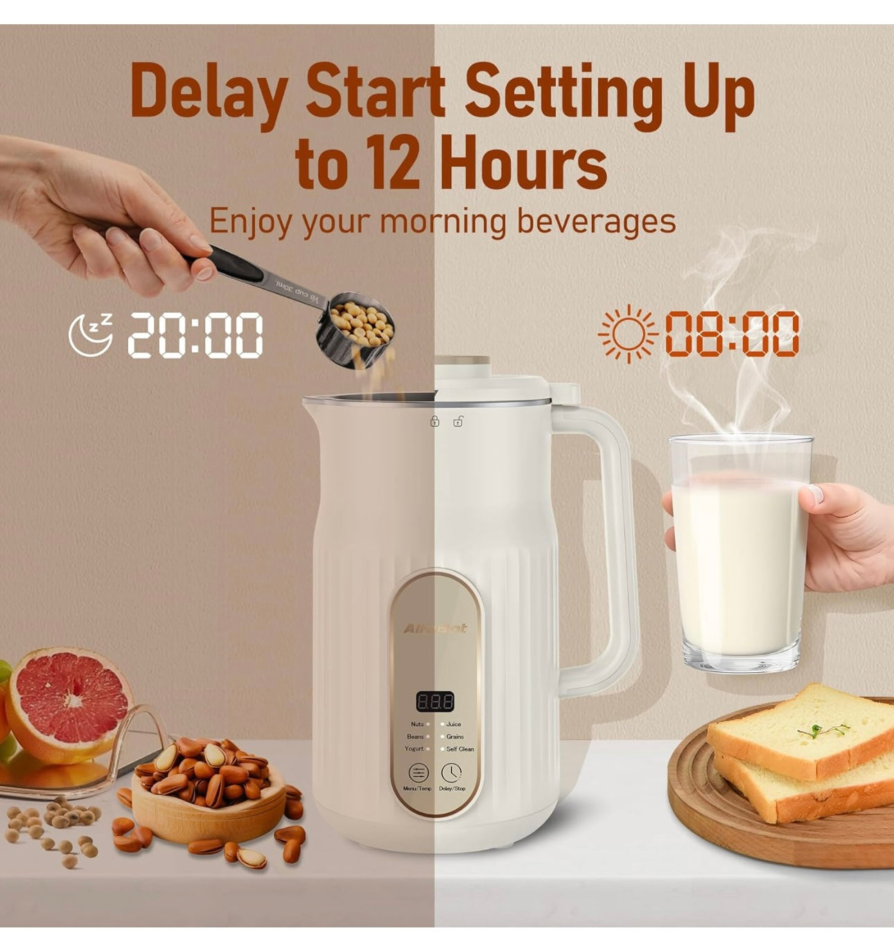 AA Alfabot N2 Nut Milk Maker Automatic New