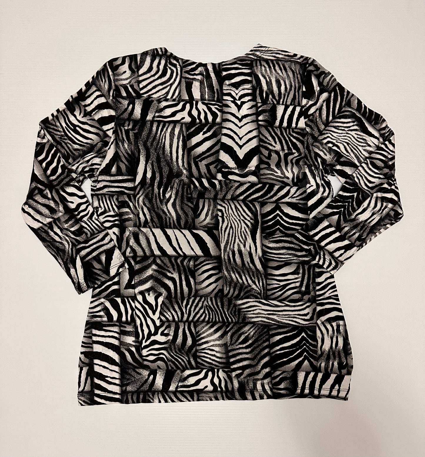 Blouse 3/4 Sleeves Women TRICOTTO Large NWT