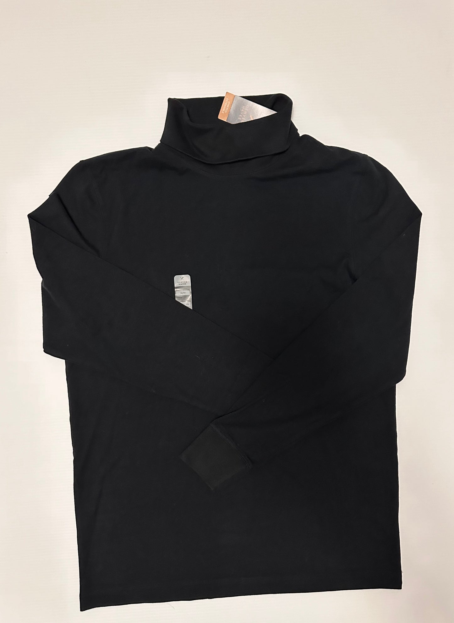 Shirt Long Sleeves Turtle Neck Men DENVER HAYES Men Medium NWT