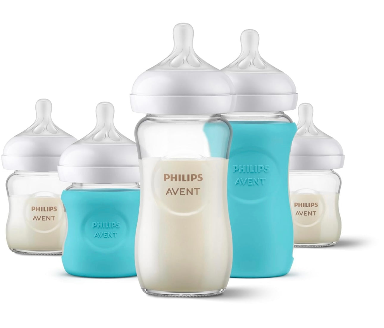 AA Avent Philips Natural Newborn Glass Gift Set (0-6Months)NEW