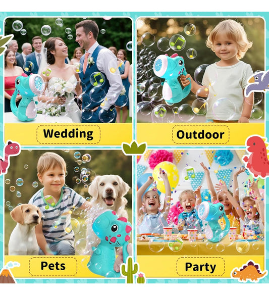 AA Bubble Gun Dinosaur Age 3+ NEW
