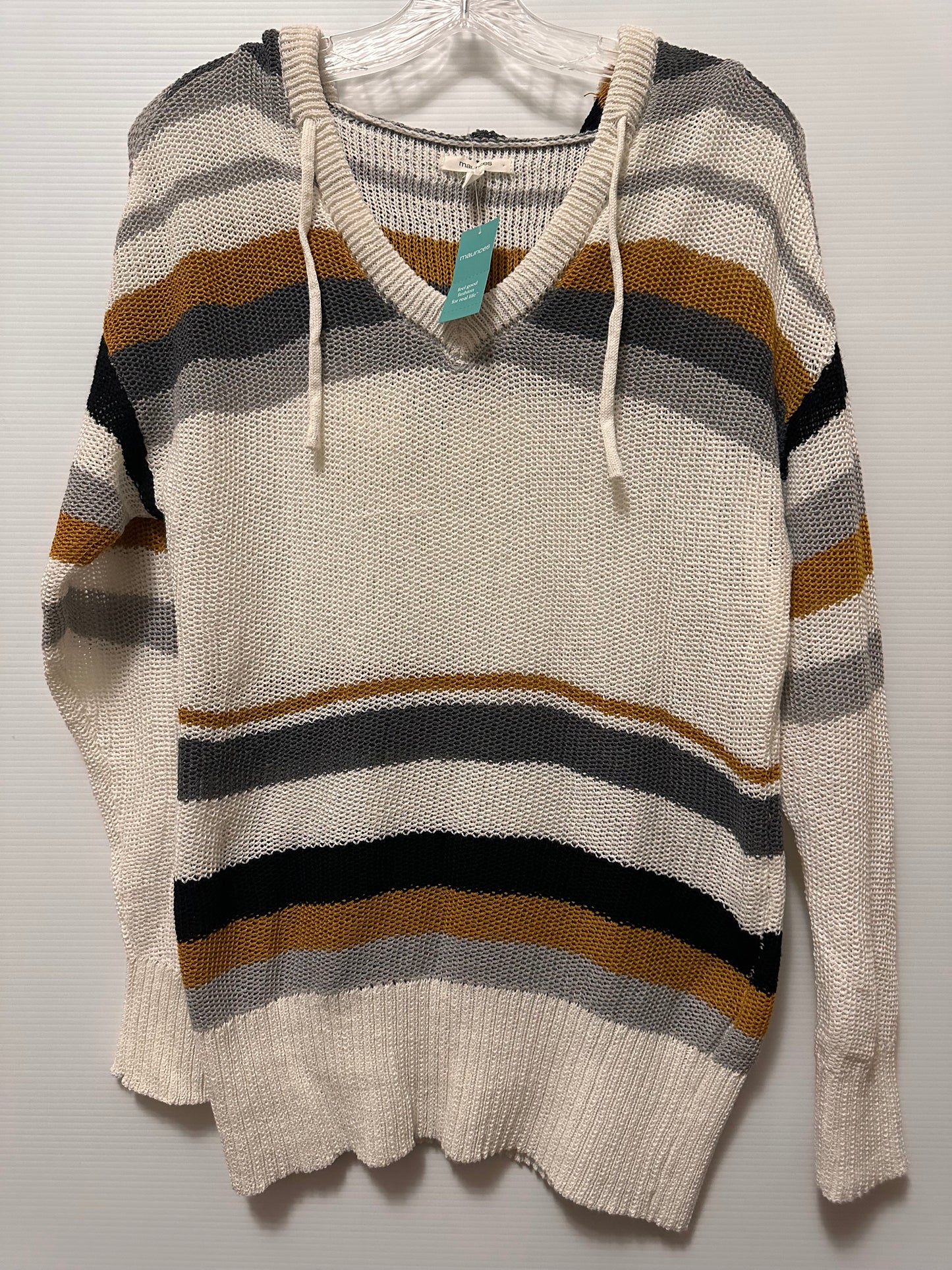 Sweater Women Knit Hoodie MAURICES Small NWT