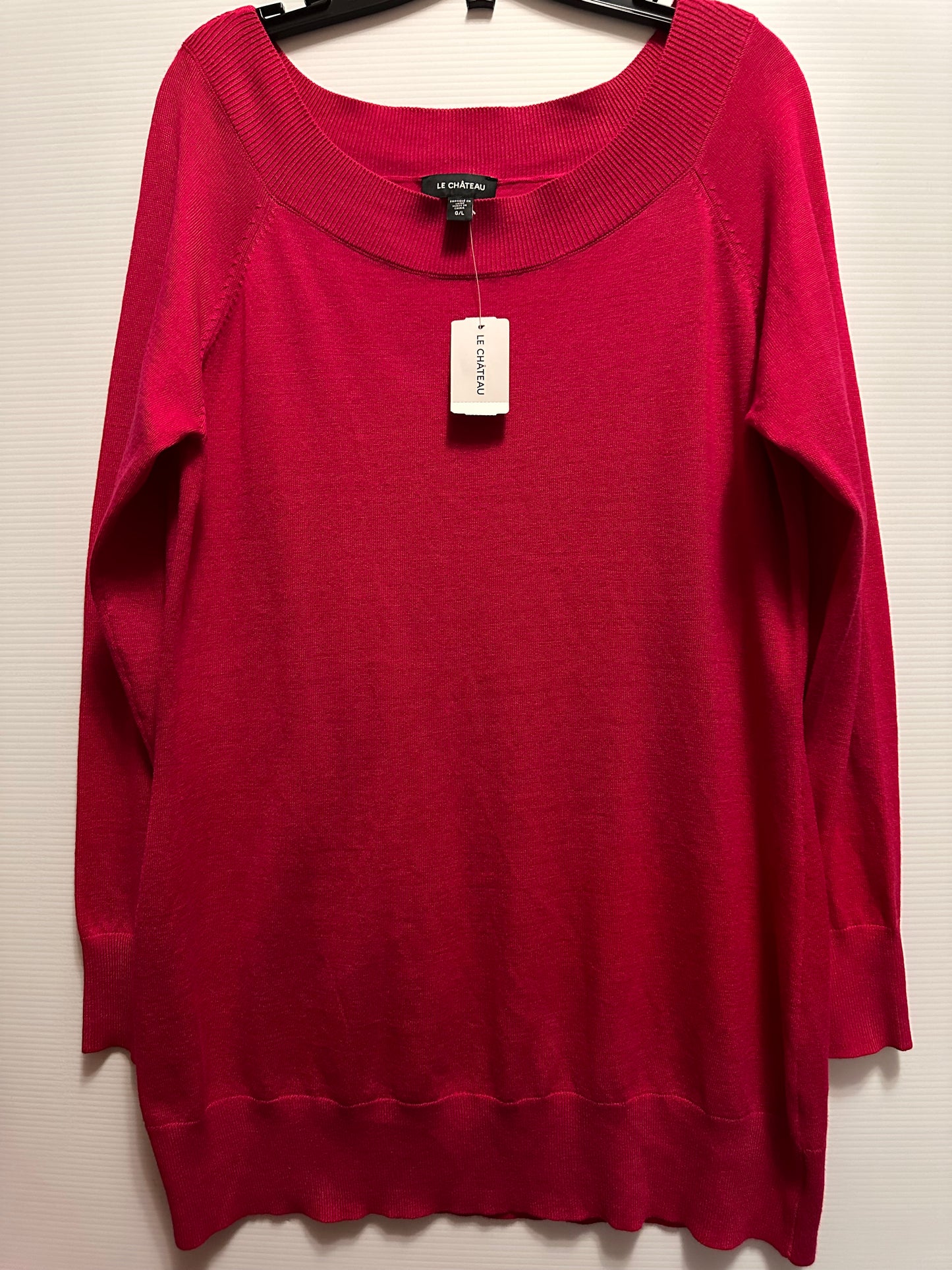 Tops Women Long Sleeves Knit LE CHATEAU LARGE NWT