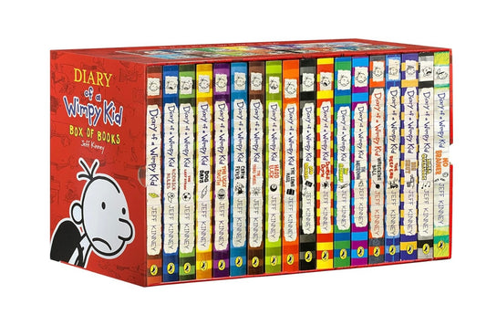 AA Diary Of A Wimpy Kid 1-18 Paperback Hard NEW