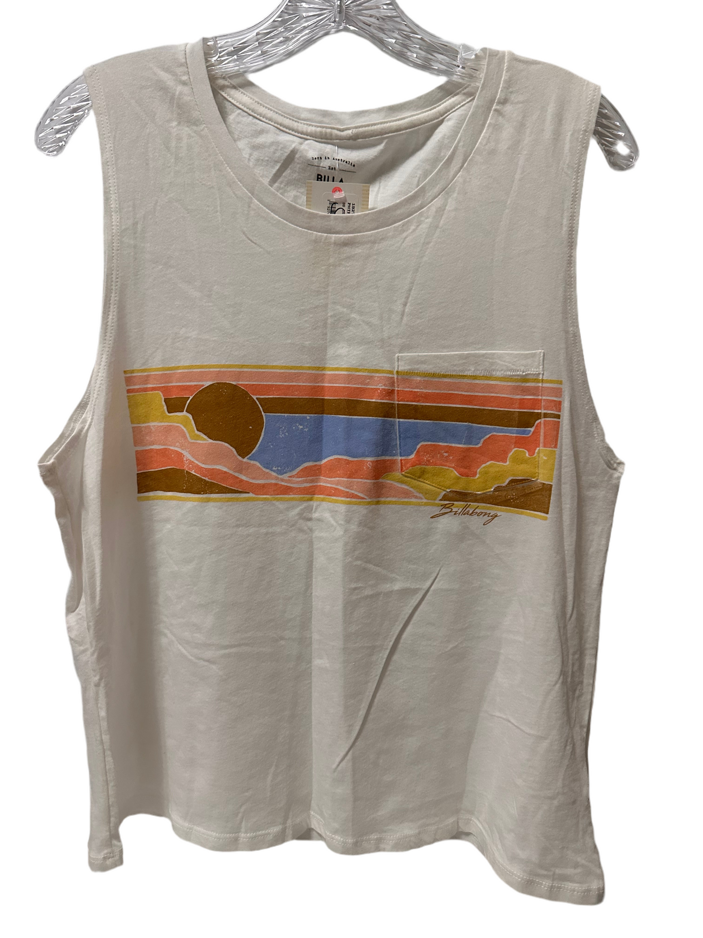 AA Tops Women Sleeveless Tank BILLABONG MEDIUM NWT