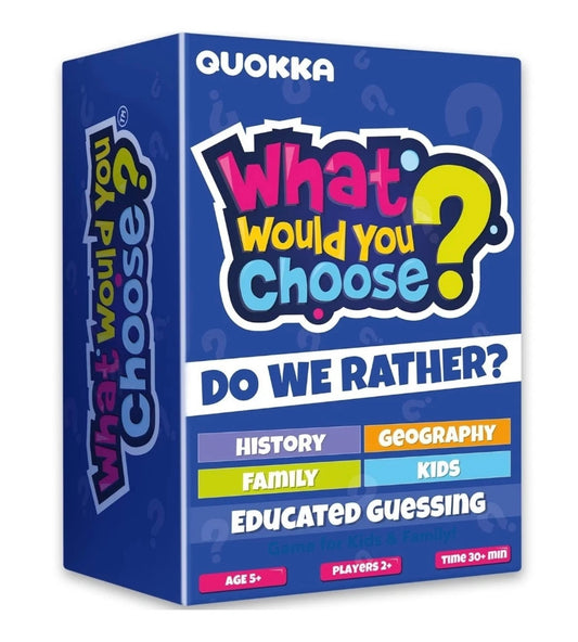 AA Quokka Setx4 Card Game (What Would You Choose?) Age 5+ NEW