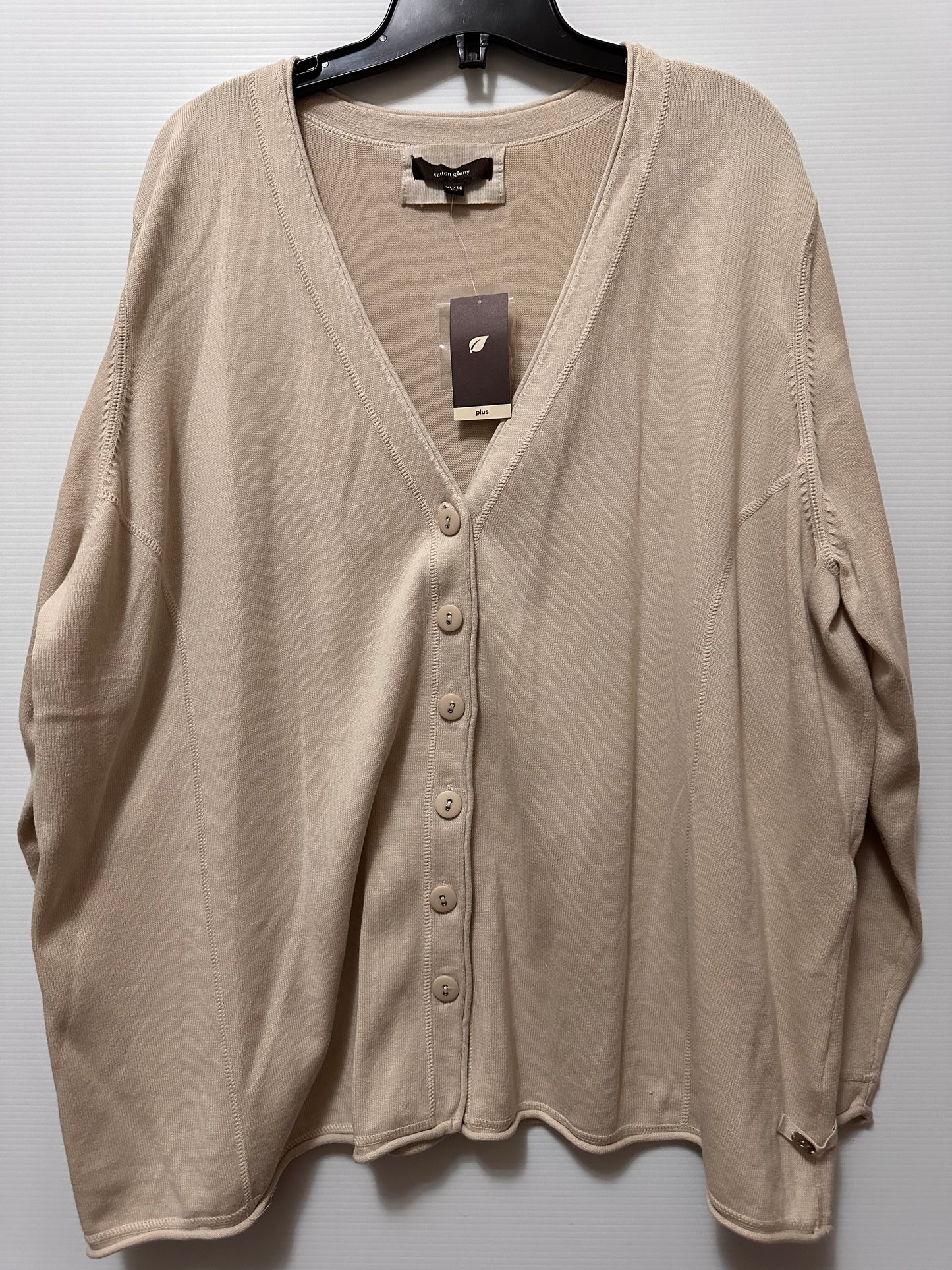 Cardigan Women Plus XL COTTON GINNY NWT