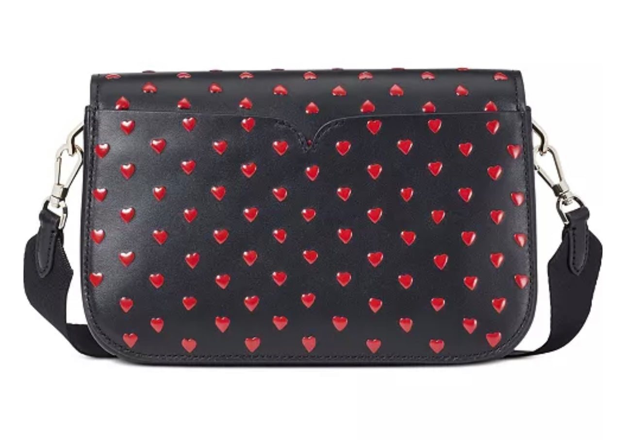 A Bag Kate Spade Heart Applique Medium Shoulder Bag With Dustbag New With Tag (Free Shipping)