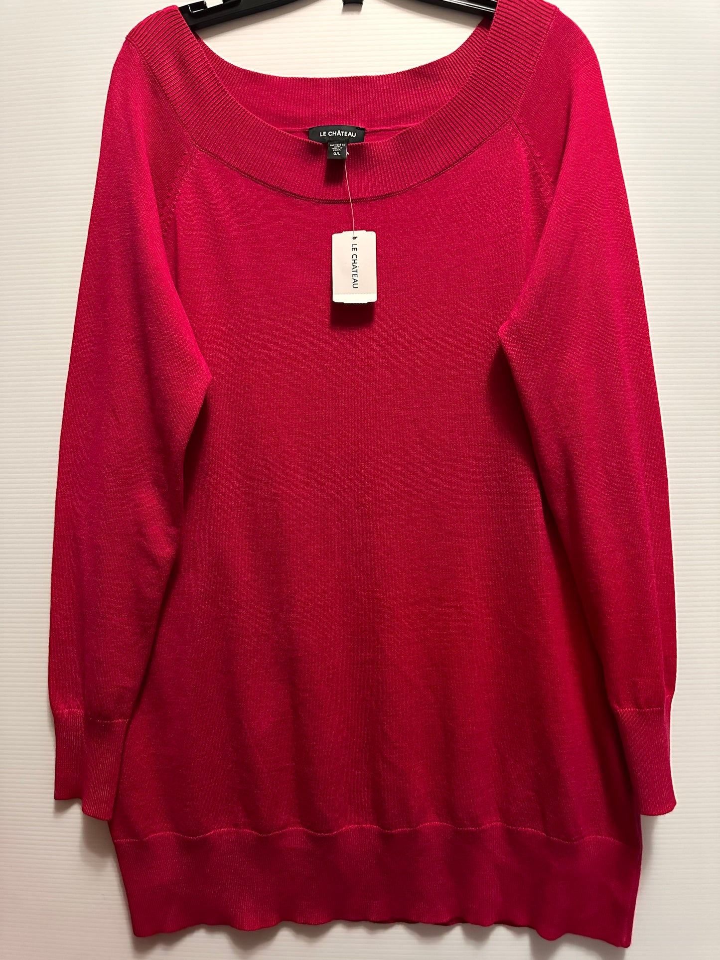 Tops Women Long Sleeves Knit LE CHATEAU LARGE NWT