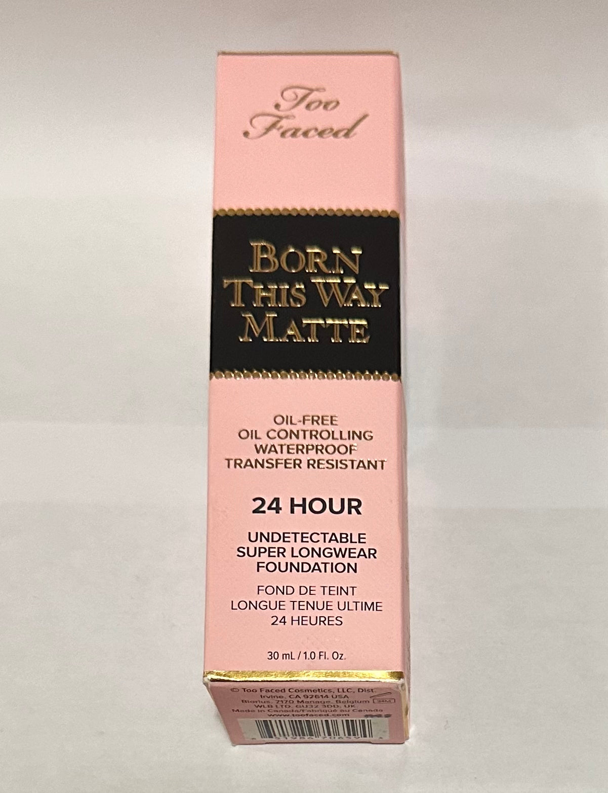 Born This Way Matte Too Faced 24 Hour Undetectable Super Longwear Foundation