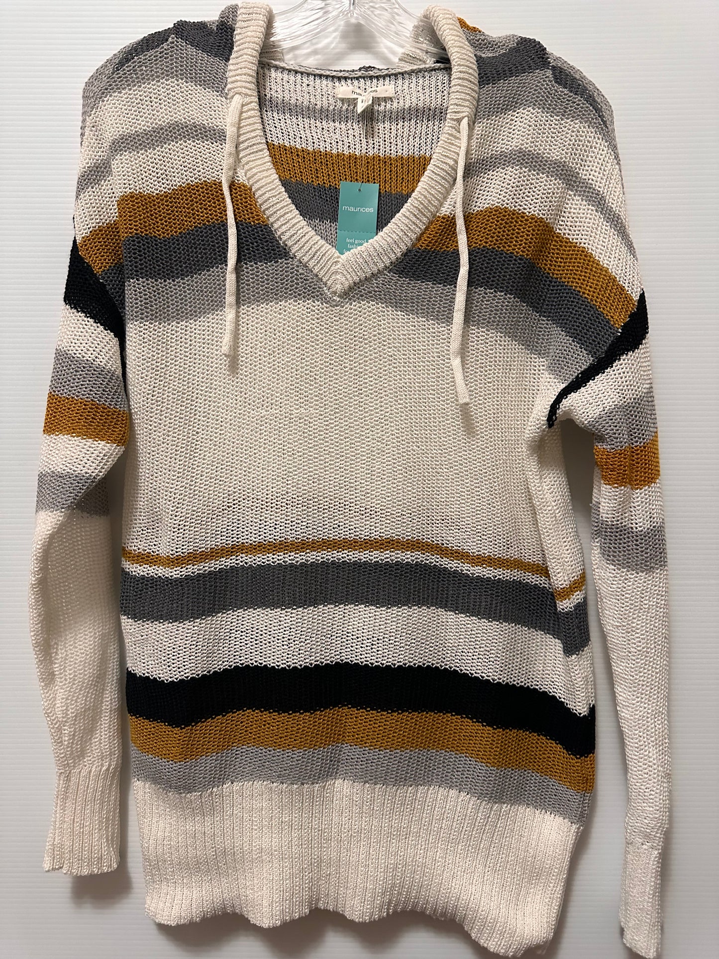 Sweater Women Knit Hoodie MAURICES Small NWT