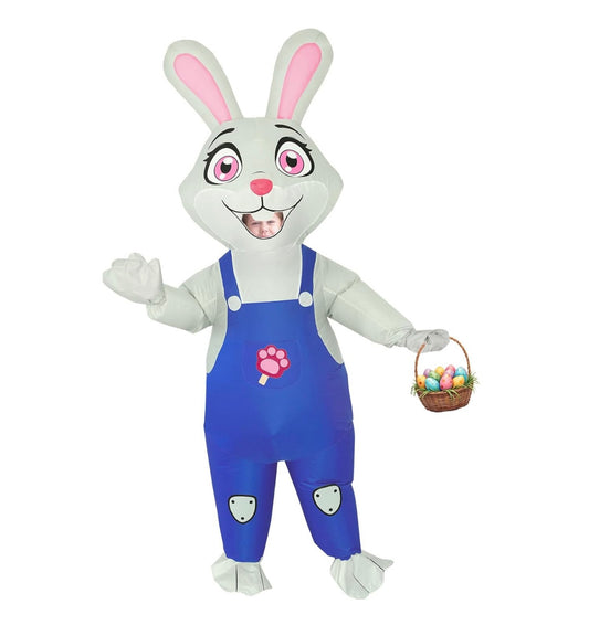 AA Inflatable Bunny Costume Kids NEW