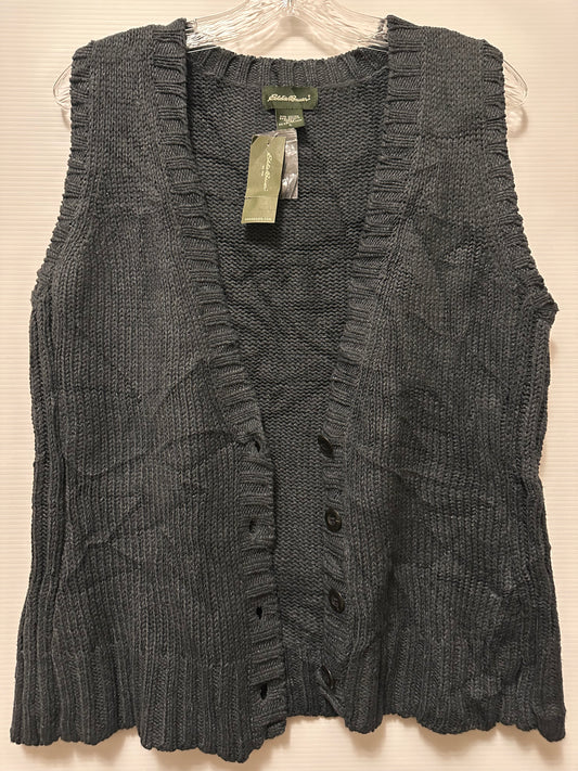 Sweater Vest Women EDDIE BAUER Large NWT