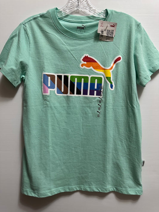 T-Shirt Women Pride Logo Short Sleeves PUMA SMALL NWT