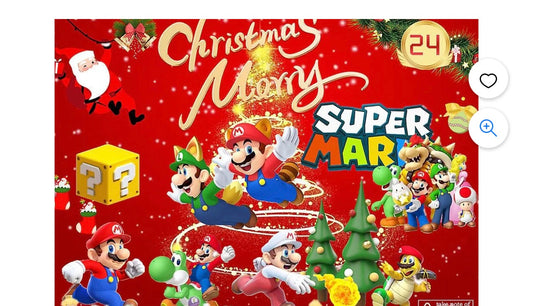 AA Advent Calendar Christmas Jigsaw Puzzle Super Mario NEW