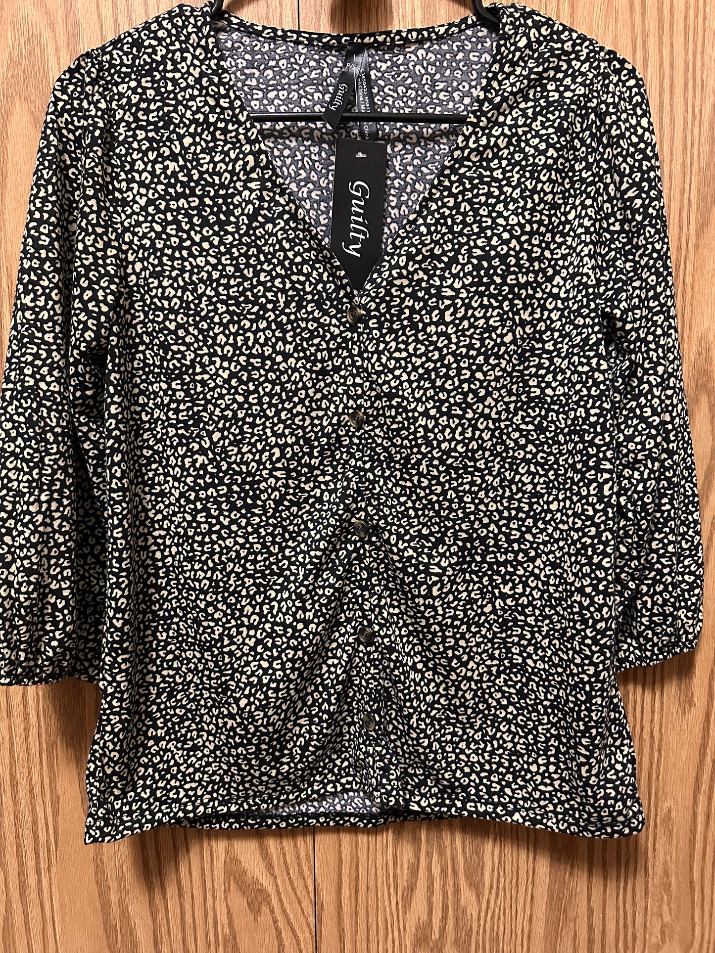 Tops Women Long Sleeves GUILTY Small NWT